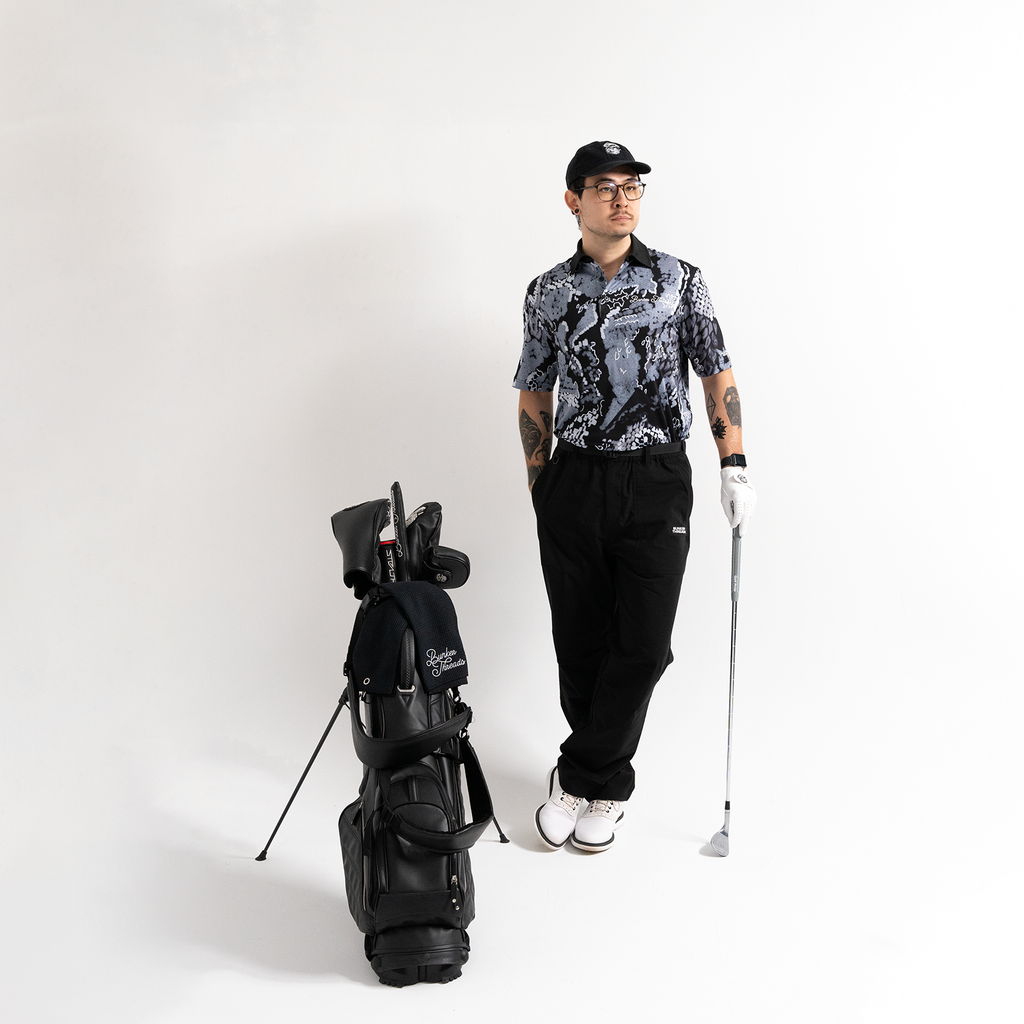 The Black Python Performance Polo