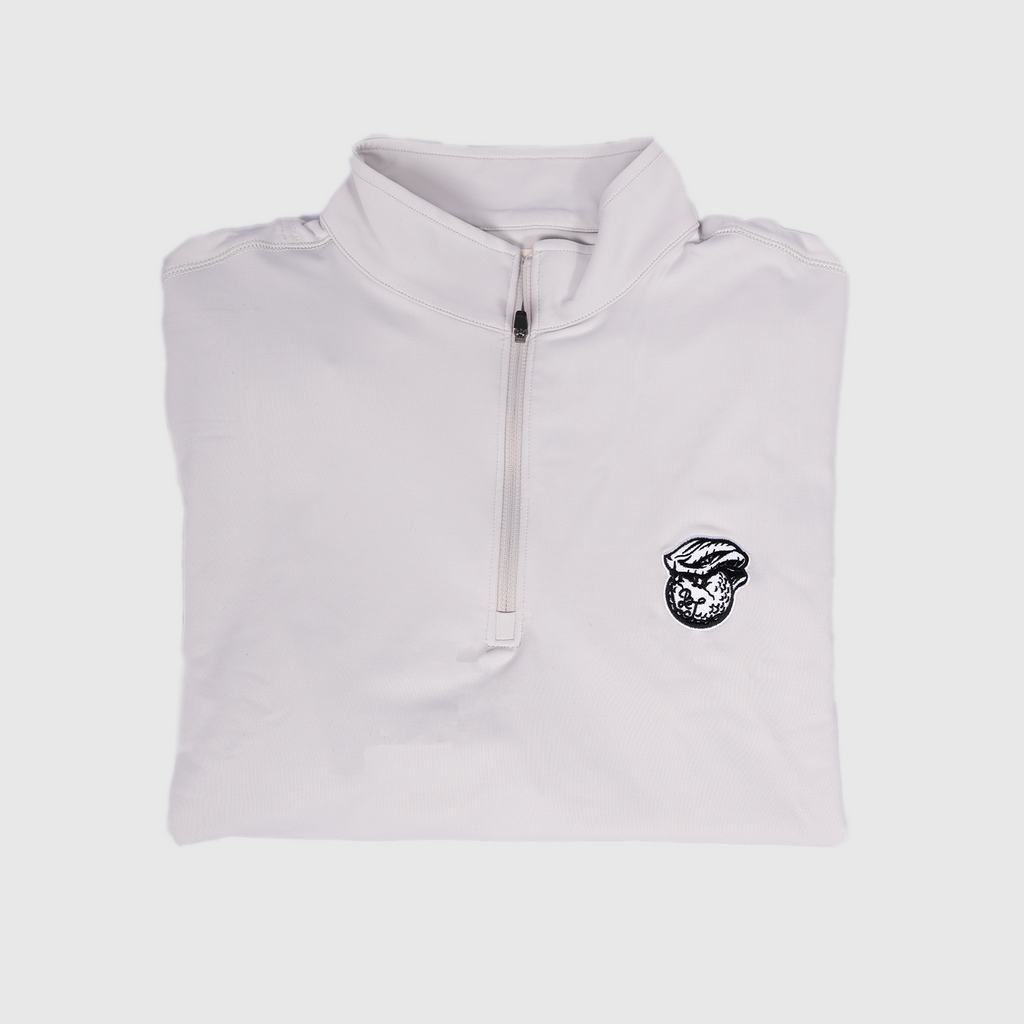 The Stone Performance 1/4 Zip Mock Neck